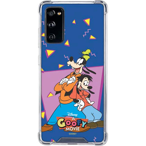 Disney Goofy and Max Galaxy S20 FE Clear Case